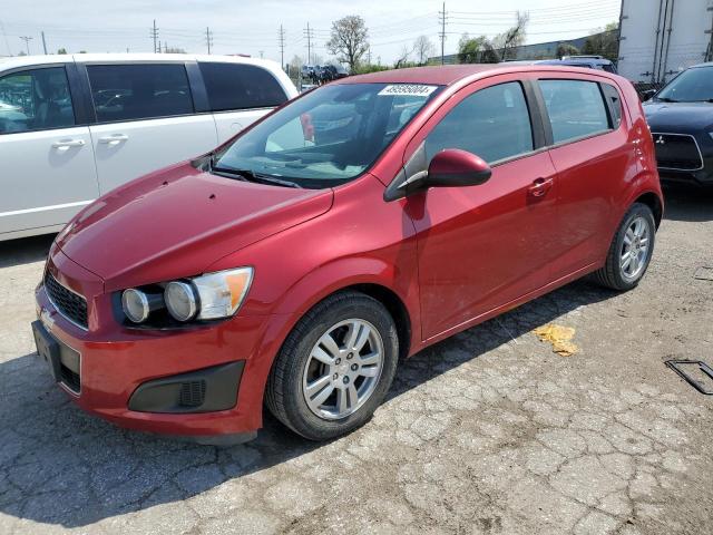 1G1JA6SH5C4110247 - 2012 CHEVROLET SONIC LS RED photo 1
