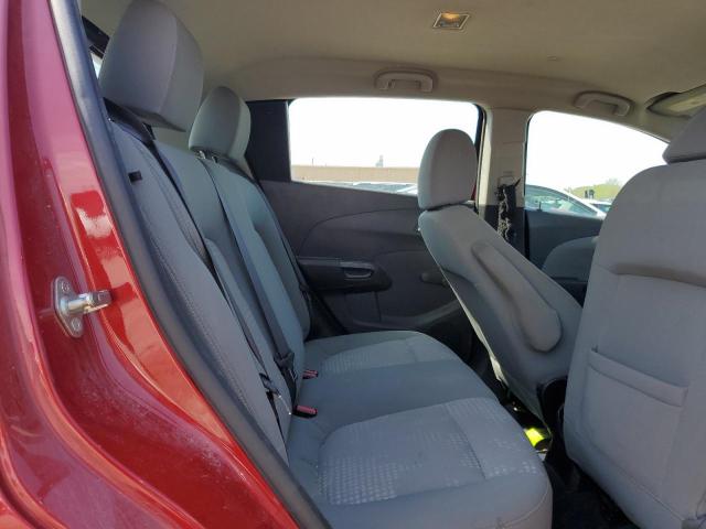 1G1JA6SH5C4110247 - 2012 CHEVROLET SONIC LS RED photo 10