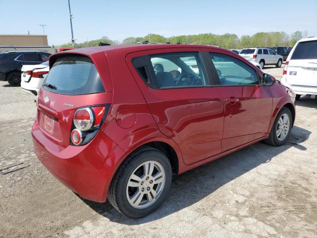1G1JA6SH5C4110247 - 2012 CHEVROLET SONIC LS RED photo 3