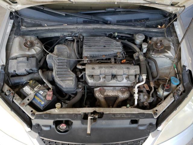 1HGEM21144L084794 - 2004 HONDA CIVIC DX VP فضي صورة 11