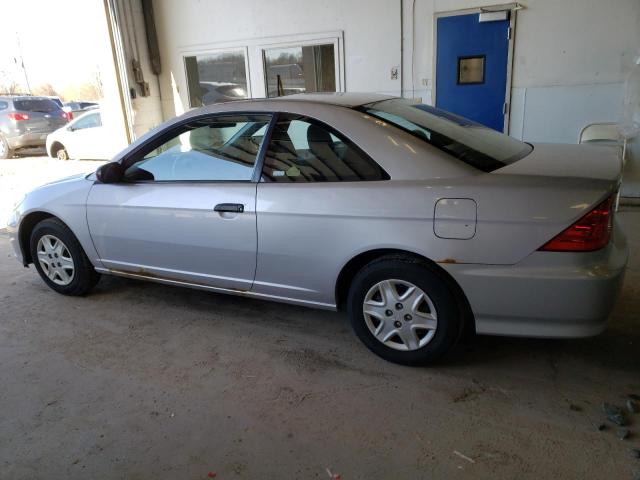 1HGEM21144L084794 - 2004 HONDA CIVIC DX VP فضي صورة 2