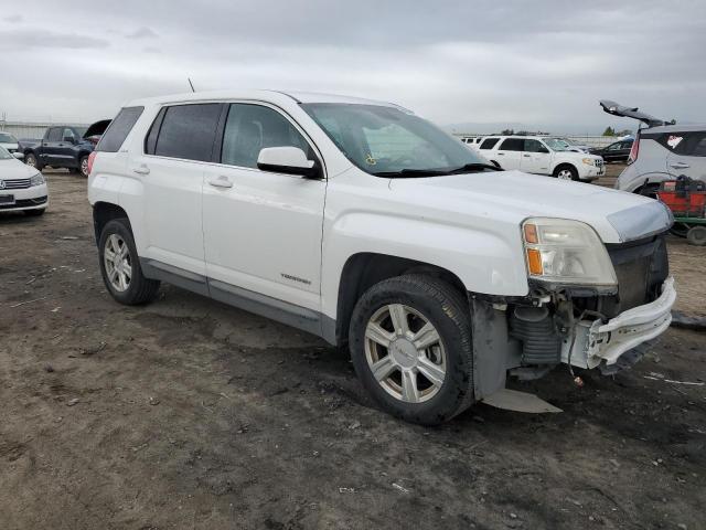 2GKALMEK5F6365615 - 2015 GMC TERRAIN SLE WHITE photo 4