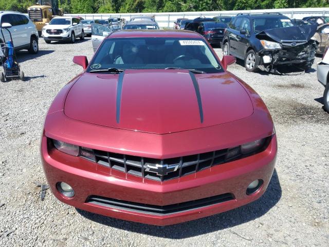 2G1FF1EV1A9177529 - 2010 CHEVROLET CAMARO LT MAROON photo 5