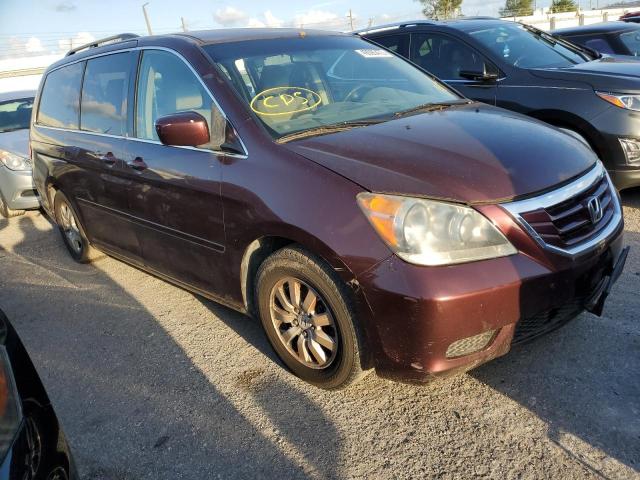 5FNRL38458B067987 - 2008 HONDA ODYSSEY EX MAROON photo 4