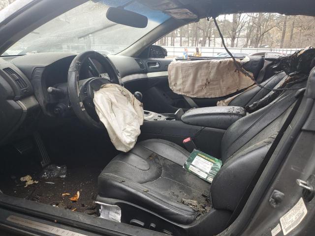 JN1CV6FE8EM901821 - 2014 INFINITI Q60 BASE GRAY photo 7