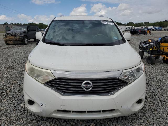 JN8AE2KP3C9039102 - 2012 NISSAN QUEST S WHITE photo 5