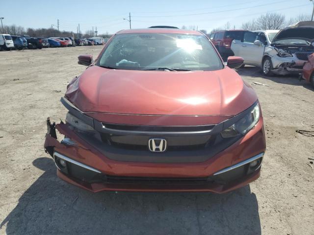 2HGFC1F77MH701293 - 2021 HONDA CIVIC EXL RED photo 5