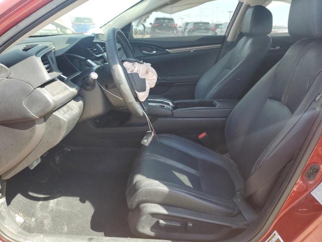 2HGFC1F77MH701293 - 2021 HONDA CIVIC EXL RED photo 7