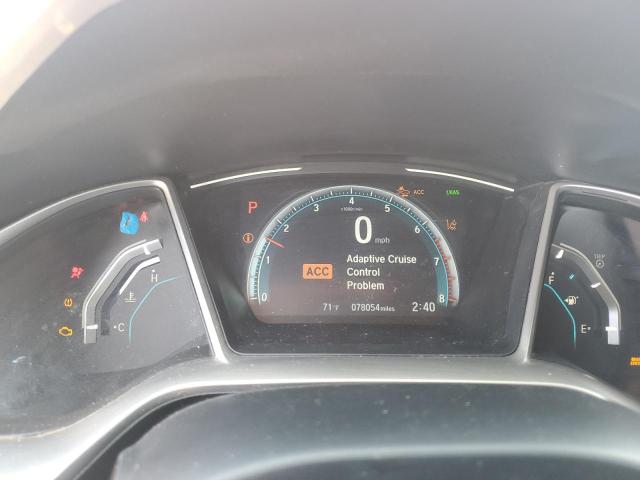 2HGFC1F77MH701293 - 2021 HONDA CIVIC EXL RED photo 9