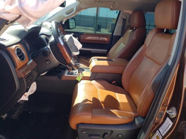 5TFAW5F12EX403976 - 2014 TOYOTA TUNDRA CREWMAX PLATINUM 棕色 照片 7