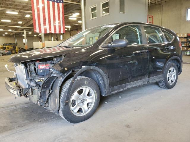 2HKRM4H32CH629381 - 2012 HONDA CR-V LX BLACK photo 1