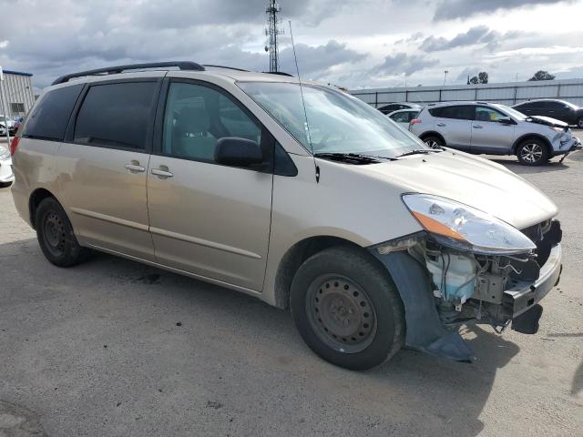 5TDZK23C67S044739 - 2007 TOYOTA SIENNA CE TAN photo 4