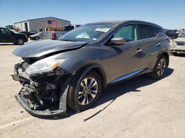 5N1AZ2MG2GN118511 - 2016 NISSAN MURANO S GRAY photo 1