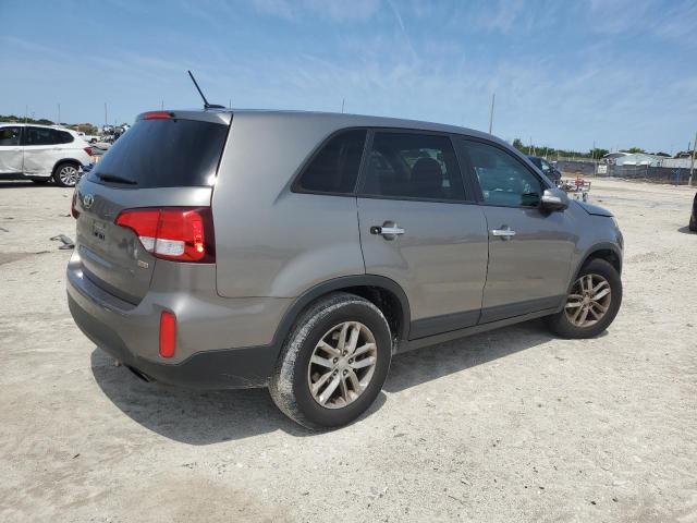 5XYKT3A67FG644926 - 2015 KIA SORENTO LX GRAY photo 3