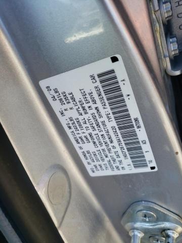 1HGCP26759A140420 - 2009 HONDA ACCORD EX SILVER photo 12