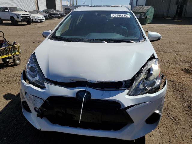 JTDKDTB35F1584016 - 2015 TOYOTA PRIUS C WHITE photo 5