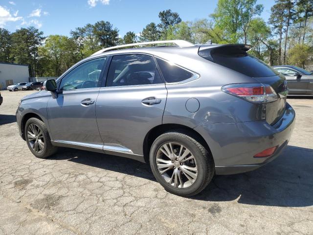 JTJZK1BA8D2009355 - 2013 LEXUS RX 350 CHARCOAL photo 2