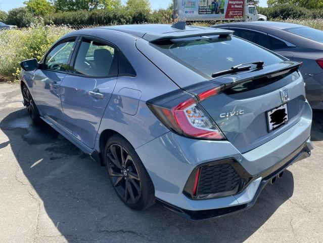 SHHFK7H44KU418407 - 2019 HONDA CIVIC SPORT BLUE photo 3