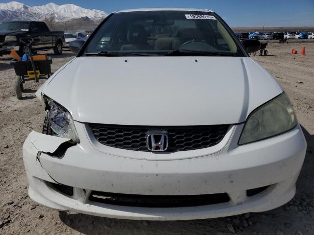 1HGEM22374L033306 - 2004 HONDA CIVIC DX VP WHITE photo 5