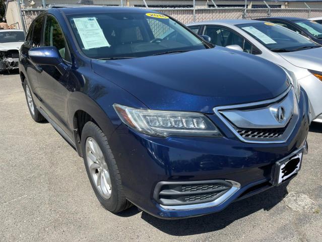 5J8TB4H59GL012043 - 2016 ACURA RDX TECHNOLOGY BLUE photo 1