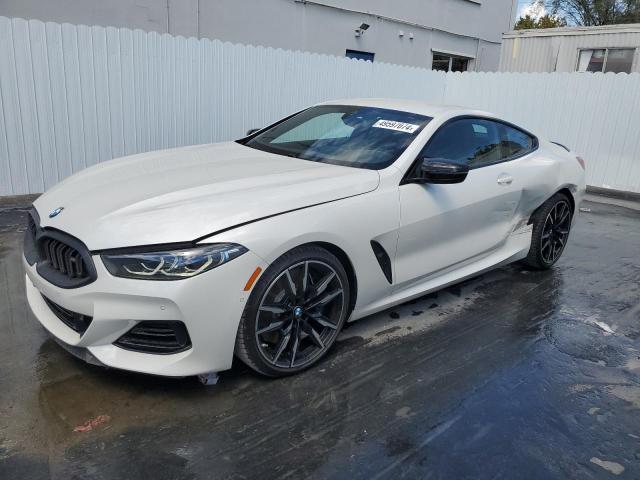 WBABC4C01RCR84609 - 2024 BMW M850XI WHITE photo 1