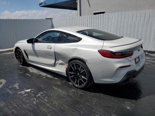 WBABC4C01RCR84609 - 2024 BMW M850XI WHITE photo 2