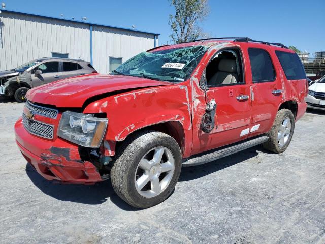 1GNSKBE03DR204646 - 2013 CHEVROLET TAHOE K1500 LT RED photo 1