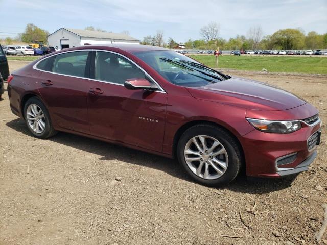 1G1ZE5ST4GF187806 - 2016 CHEVROLET MALIBU LT MAROON photo 4