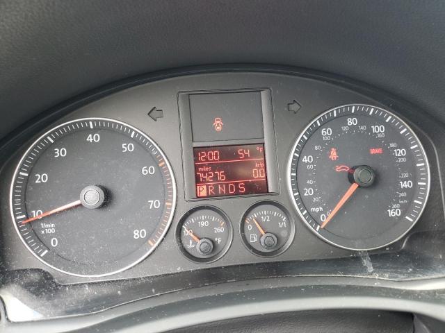 3VWEF71K57M187365 - 2007 VOLKSWAGEN JETTA WOLFSBURG 银色 照片 9