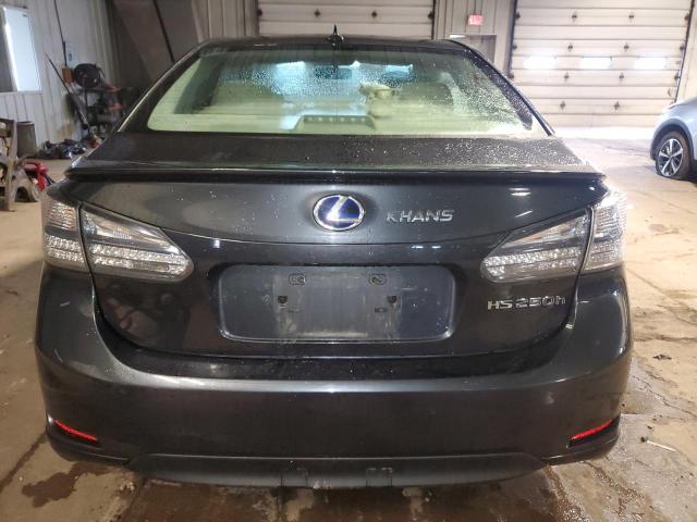 JTHBB1BA0B2044049 - 2011 LEXUS HS 250H CHARCOAL photo 6