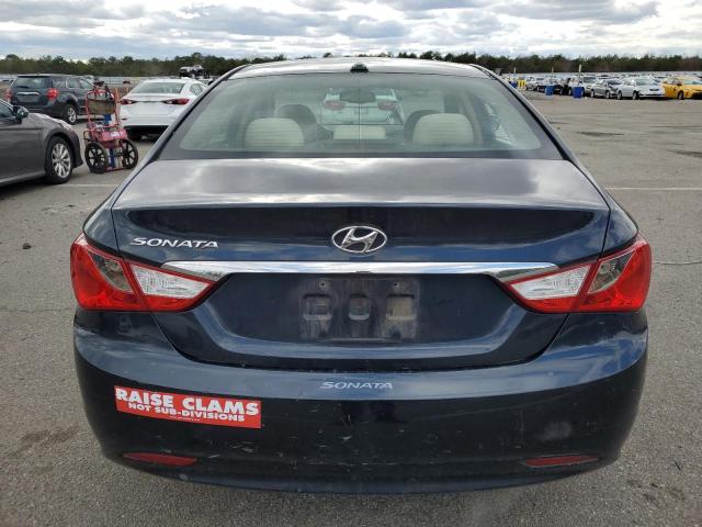 5NPEB4AC0DH727020 - 2013 HYUNDAI SONATA GLS BLUE photo 6