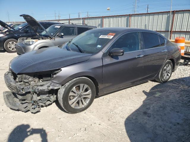 1HGCR2E39DA231630 - 2013 HONDA ACCORD LX GRAY photo 1