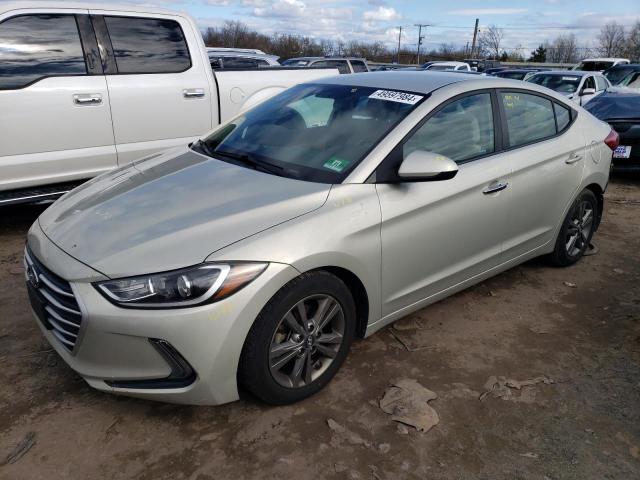 5NPD84LFXHH021082 - 2017 HYUNDAI ELANTRA SE BEIGE photo 1