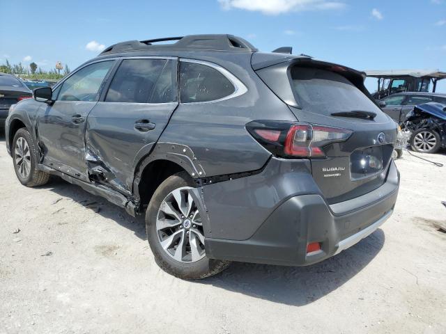 4S4BTANC9P3135846 - 2023 SUBARU OUTBACK LIMITED GRAY photo 2