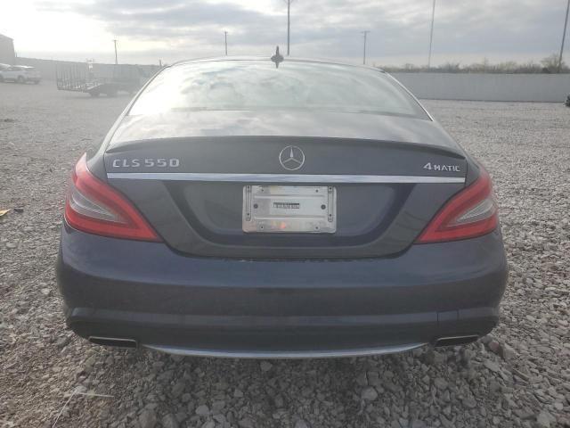 WDDLJ9BB9DA071782 - 2013 MERCEDES-BENZ CLS 550 4MATIC GRAY photo 6