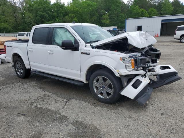 1FTEW1C57KKC18302 - 2019 FORD F150 SUPERCREW WHITE photo 4