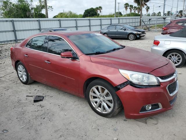 1G11G5SX9EF171611 - 2014 CHEVROLET MALIBU 3LT RED photo 4