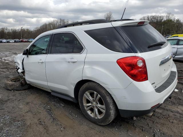 2GNFLEE38D6340115 - 2013 CHEVROLET EQUINOX LT WHITE photo 2