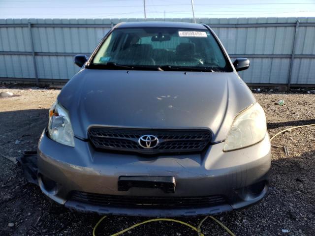2T1KR32E96C590447 - 2006 TOYOTA COROLLA MA XR GRAY photo 5