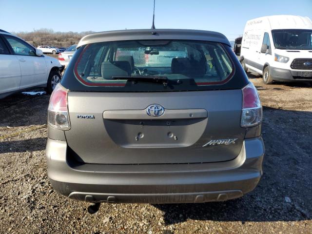 2T1KR32E96C590447 - 2006 TOYOTA COROLLA MA XR GRAY photo 6