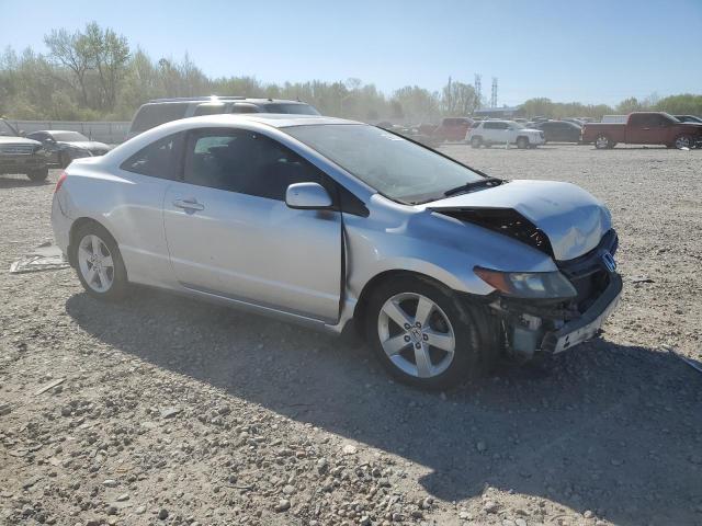 2HGFG12867H537039 - 2007 HONDA CIVIC EX SILVER photo 4