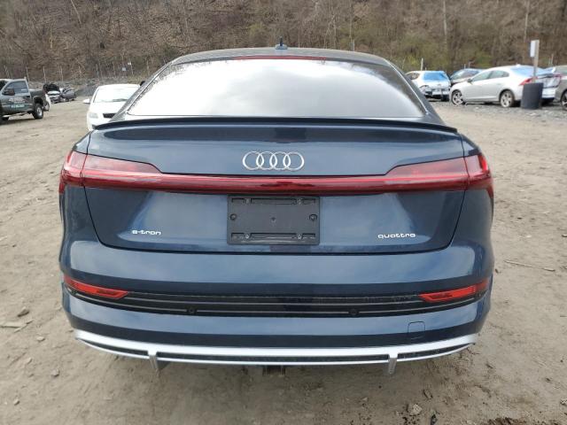WA13AAGE0MB019623 - 2021 AUDI E-TRON SPORTBACK PRESTIGE BLUE photo 6