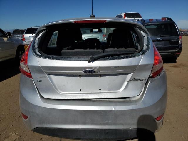 3FADP4EJ1DM159107 - 2013 FORD FIESTA SE SILVER photo 6