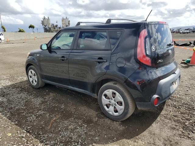 KNDJN2A25E7053020 - 2014 KIA SOUL BLACK photo 2