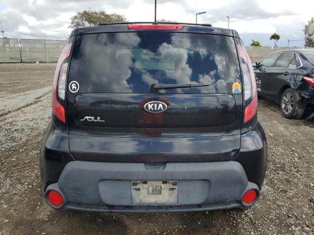 KNDJN2A25E7053020 - 2014 KIA SOUL BLACK photo 6