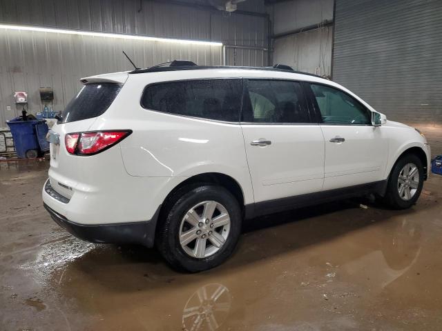 1GNKVHKD0EJ251912 - 2014 CHEVROLET TRAVERSE LT WHITE photo 3