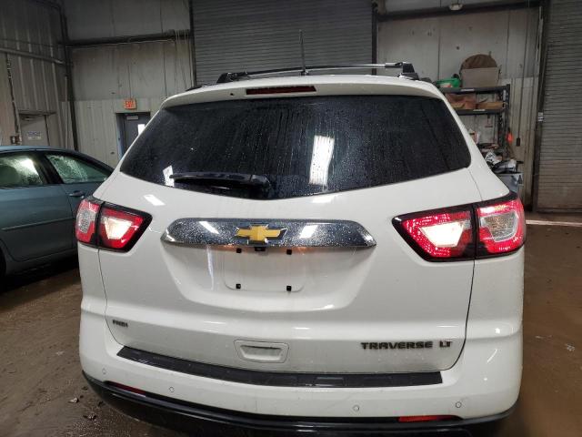 1GNKVHKD0EJ251912 - 2014 CHEVROLET TRAVERSE LT WHITE photo 6