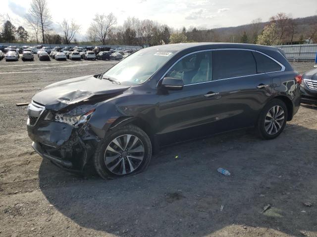 5FRYD4H44GB009493 - 2016 ACURA MDX TECHNOLOGY CHARCOAL photo 1