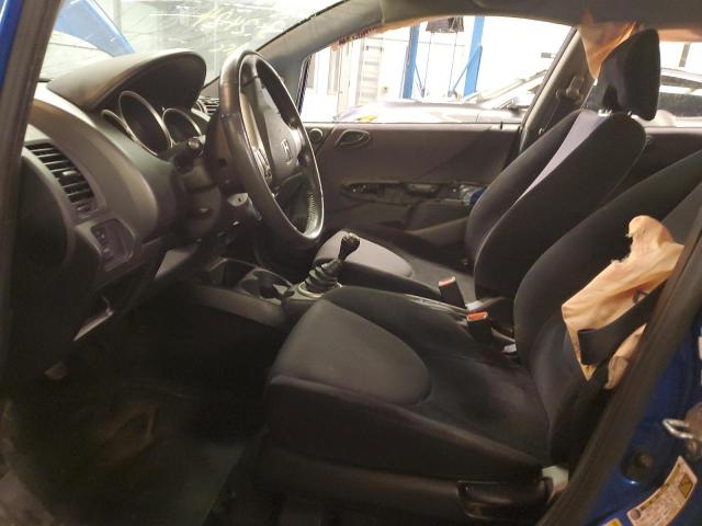 JHMGD37687S054156 - 2007 HONDA FIT S 蓝色 照片 7
