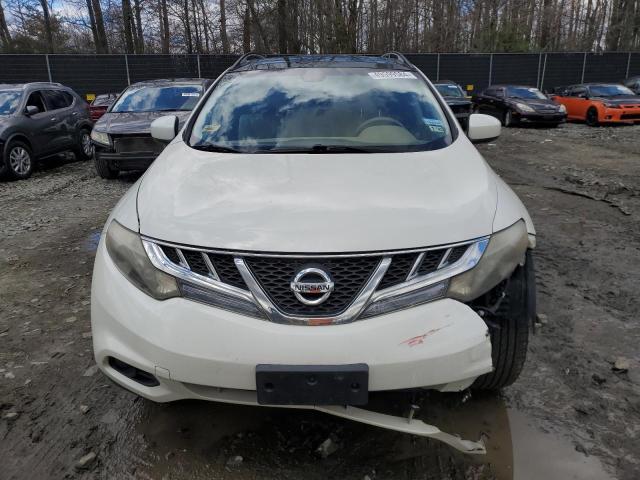 JN8AZ1MW1BW163632 - 2011 NISSAN MURANO S CREAM photo 5